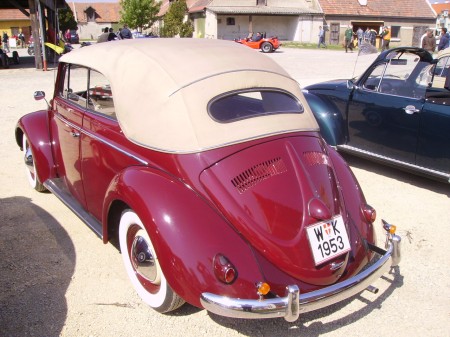 VW Käfer Cabriolet 1953 original