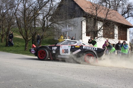 Rebenland Rallye 2014 Lancia Stratos Brink Burghard SP 6