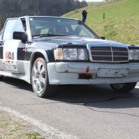Rebenland Rallye 2014 Mercedes-Benz 190 2,3 Roman Pumper SP9