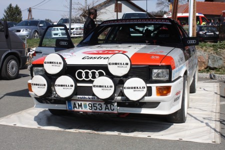 Rebenland Rallye 2014 Audi Quattro Service