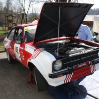 Rebenland Rallye 2014 Ford Escort RS 2000 Rino Muradore Service