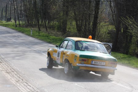 Rebenland Rallye 2014 Ford Escort Vorausauto Safety Car SP 11