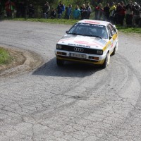 Lavanttal Rallye 2014 Audi quattro Horst Stürmer SP 5