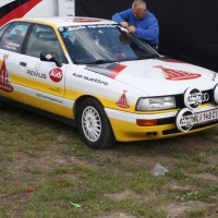 Lavanttal Rallye 2014 Audi quattro Service