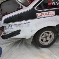 Lavanttal Rallye 2014 Ford Escort RS 2000 Mk 2 Gerhard Openauer Wolfgang Scheitz Unfall Crash Schaden Blech Service