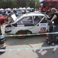 Lavanttal Rallye 2014 Ford Escort RS 2000 Mk 2 Gerhard Openauer Wolfgang Scheitz Tankstop Tanken Zapfsäule Service