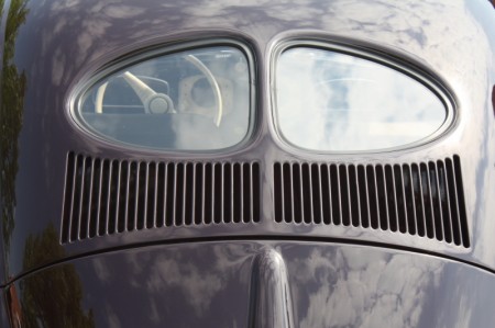 VW Käfer mit Brezel Fenster