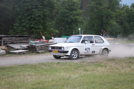 Schneebergland Rallye 2014 VW Golf I GTI Kris Rosenberger