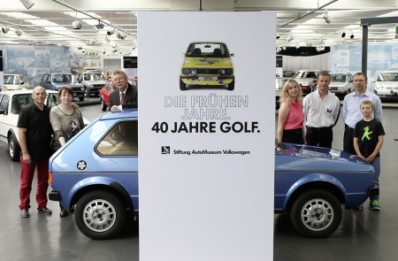 40 Jahre Golf Jubilaeums-Ausstellung im AutoMuseum Volkswagen