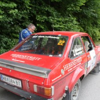 Schneebergland Rallye 2014 Ford Escort RS 2000 Oskar Hebenstreit Service