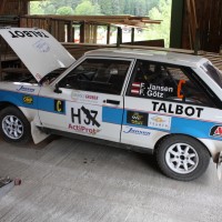 Schneebergland Rallye 2014 Talbot Service