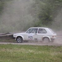 Schneebergland Rallye 2014 VW Golf I GTI Kris Rosenberger SP12