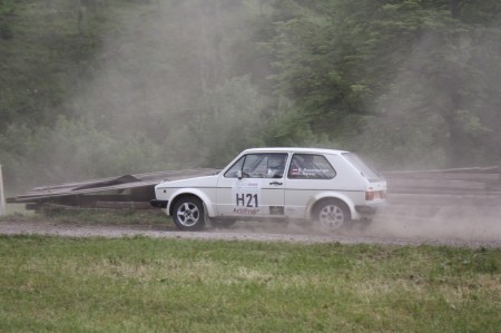 Schneebergland Rallye 2014 VW Golf I GTI Kris Rosenberger SP12