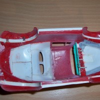 VW Käfer Coupe Aufbau Modell