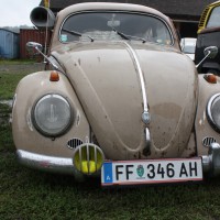 VW Bus Camp Out 2014 VW Käfer Ovali Rat Look