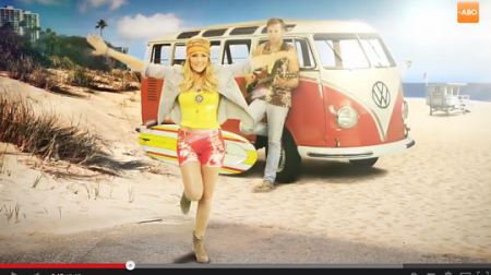 VW Bus T1 Helene Fischer Werbespot