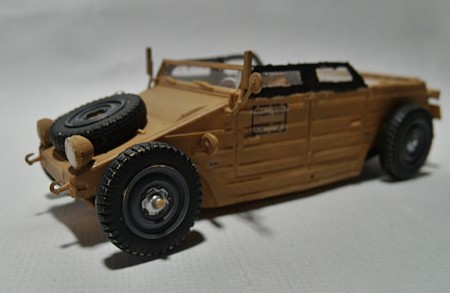 Volkswagen Kübelwagen Hot Rod Modellauto