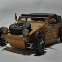 VW Typ82 Kübelwagen Hot Rod Modellbausatz