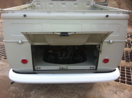 VW Bus Doppelkabine Heck