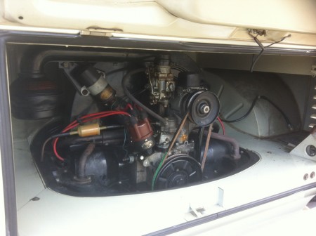 VW Bus Doppelkabine Motor