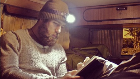 Baseball Star Daniel Norris VW Bus Innenraum