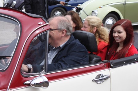 VW Käfertreffen Eggenburg 2015 Justizminister Wolfgang Brandstetter Österreich