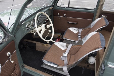Donau Classic 2015 Interieur des Mille Miglia-Käfer Innenraum