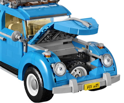 VW Käfer Lego Sufer Look 60er Jahre neues Modell Kofferraum