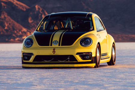 VW Beetle LSR Salzsee Lake Bonneville Rekord