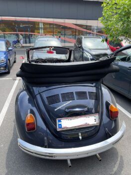 VW Käfer Cabrio Heck Dach