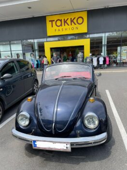 VW Käfer Cabrio Frontansicht