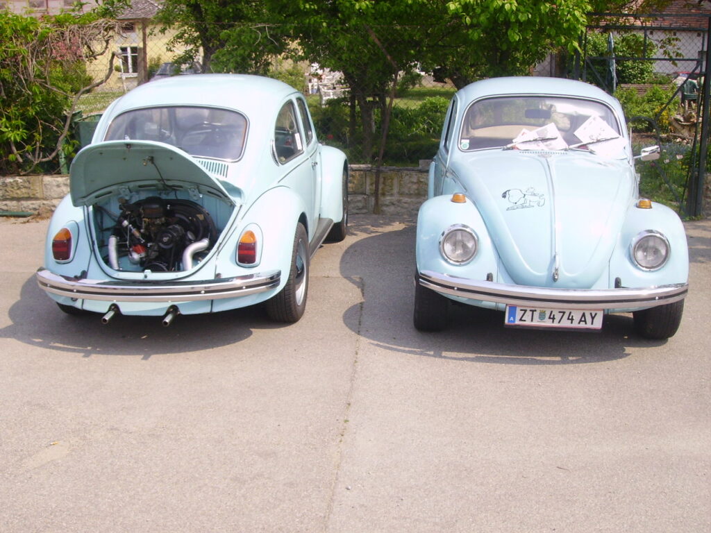 VW Käfer Vorne Hinten