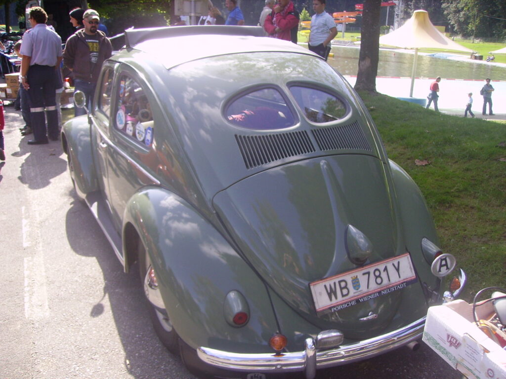 VW Käfer Brezel kleiner Außenspiegel